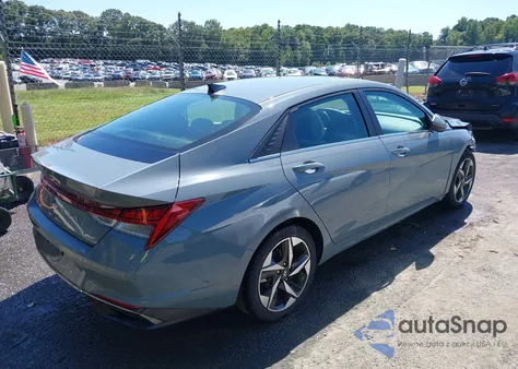 2021 Hyundai Elantra Limited from USA, damaged, VIN KMHLP4AG2MU090452